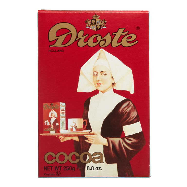 Droste Cocoa package from the live World Market product page